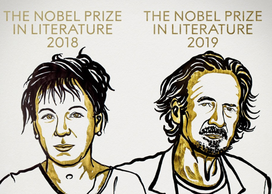 Nobel 2019/Olga Tokarczuk şi Peter Handke, recompensaţi cu Nobelul pentru Literatură pe 2018, respectiv 2019