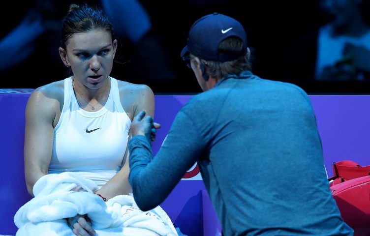 Simona Halep, eliminată din „Turneul Campioanelor”