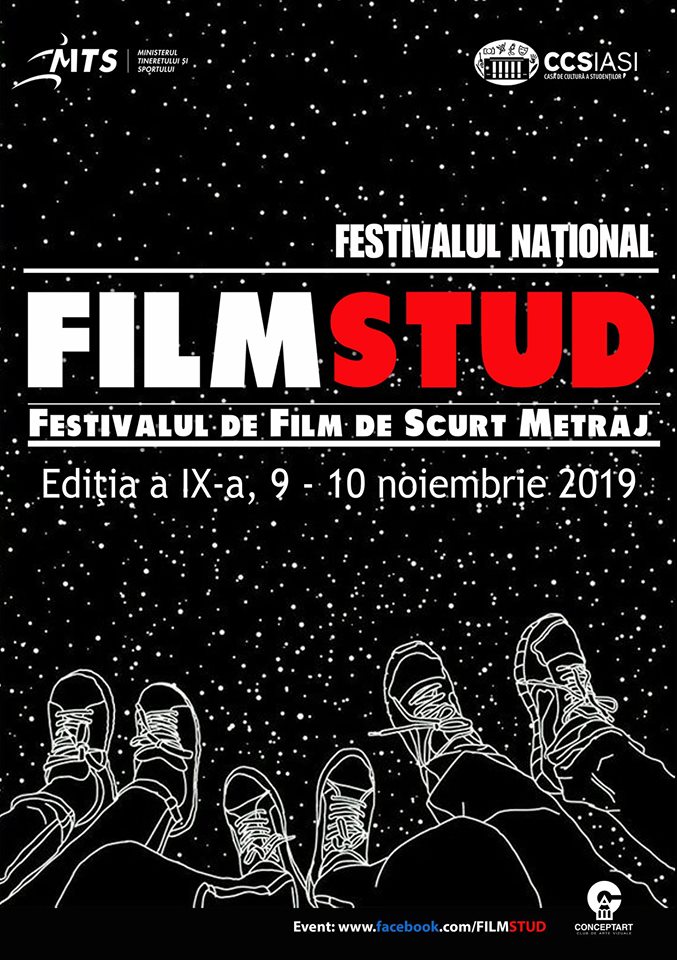 IAŞI: Festivalul Național de Scurt Metraj FILMSTUD – 9 -10 noiembrie 2019