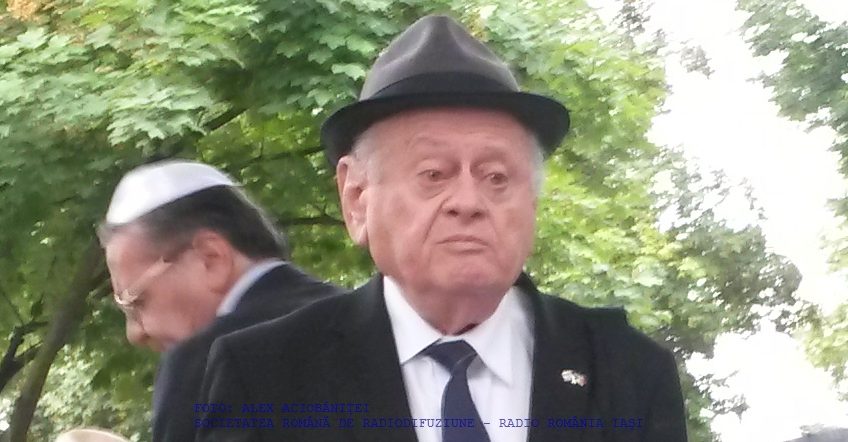 (AUDIO/FOTO) Preşedintele Comunităţii Evreilor din Iaşi, Abraham Ghiltman, a fost condus pe ultimul drum