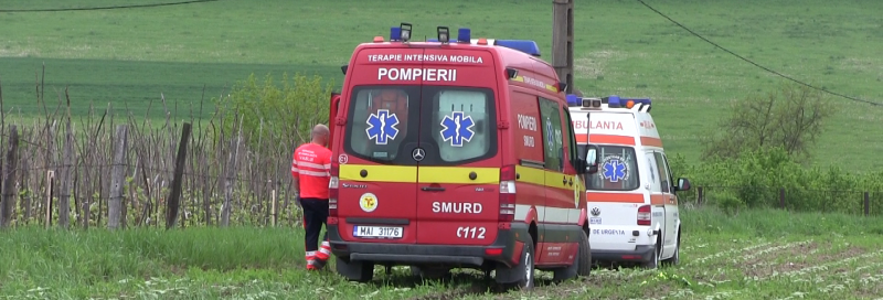 Bărbat din Huşi adus în stare gravă la Iaşi, după ce a fost găsit în comă pe câmp