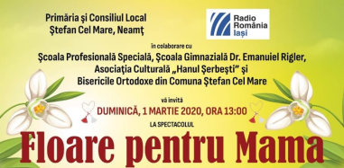 Radio Iași… Spectacol în comuna Ștefan cel Mare/județul Neamț/