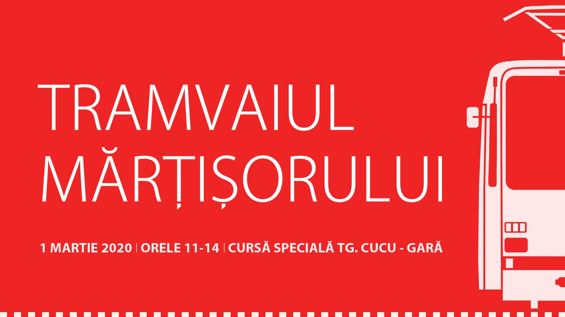 IAŞI: Tramvaiul Mărţişorului iese la stradă