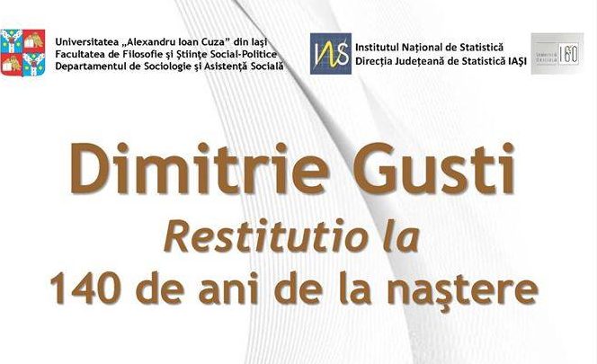 (AUDIO) Dimitrie Gusti- Restitutio la 140 de ani de la naştere