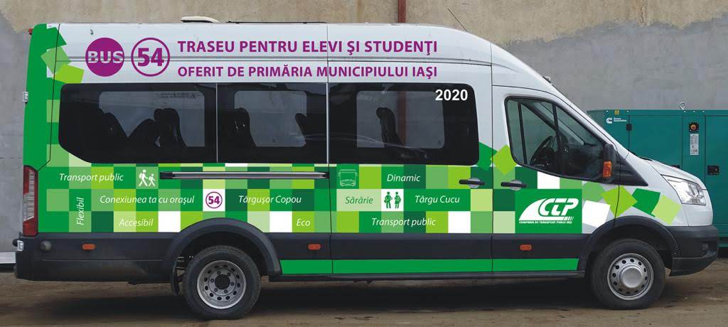 IAŞI: Traseu special destinat elevilor și studenților din zona Sărărie