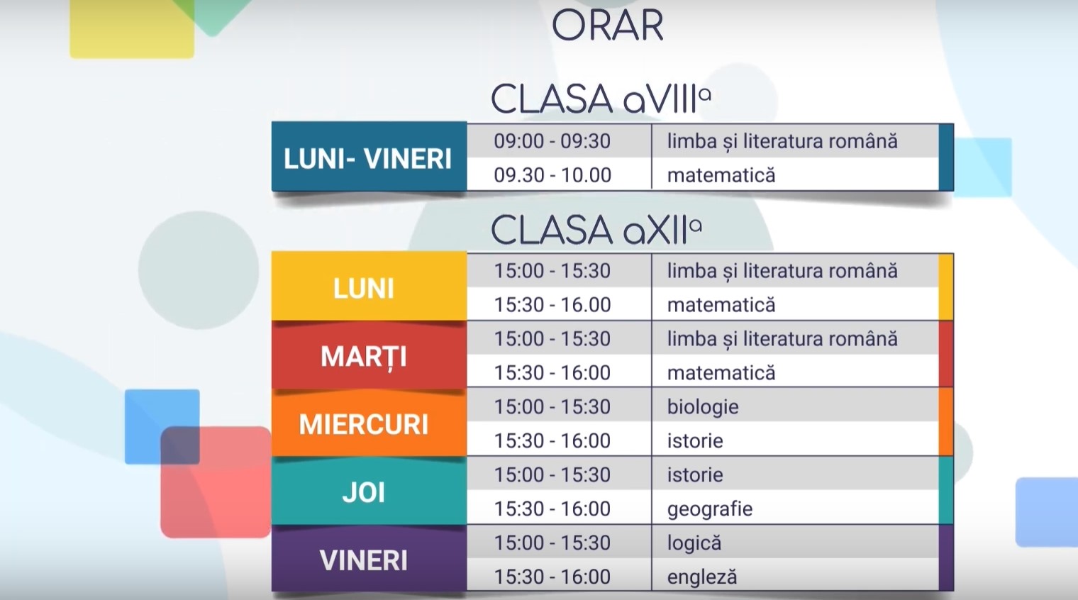 Anisie, despre proiectul Teleşcoală: A evoluat cu fiecare emisiune şi va continua să o facă şi în noul an şcolar