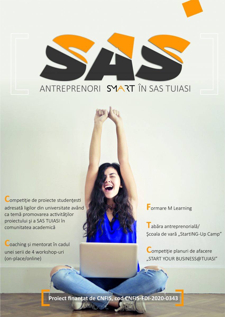 „Scale Up@SAS TUIASI”, adresată ligilor din universitate. Conf. univ. dr. ing. Cristiana Istrate în Matinal, cu Mihai Florin Pohoață – 15.05.2020.