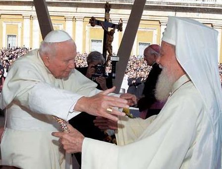 Prima vizită ecumenică, în România, a unui Suveran Pontif