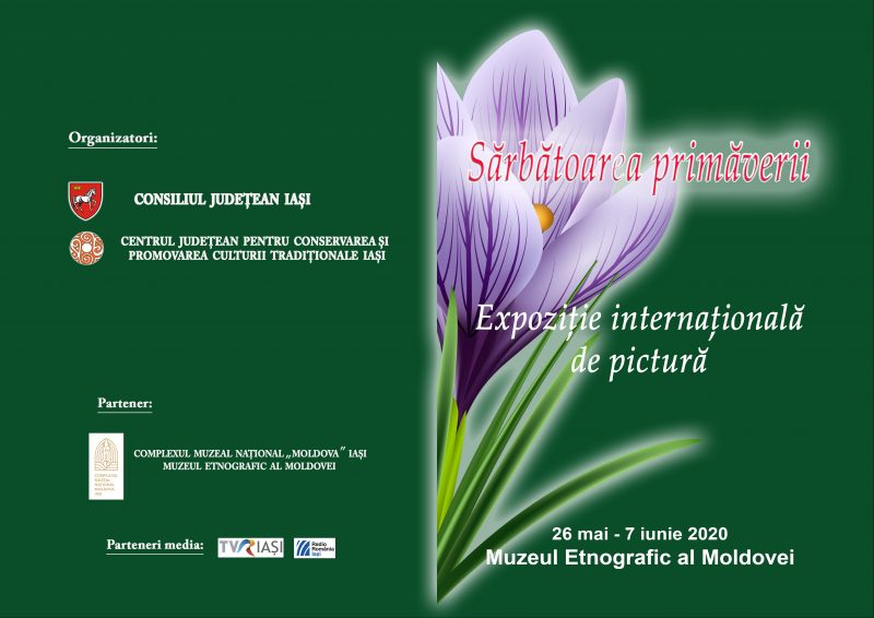 IAȘI, 26 mai – 7 iunie 2020 – Expoziția internațională de pictură „Sărbătoarea primăverii”