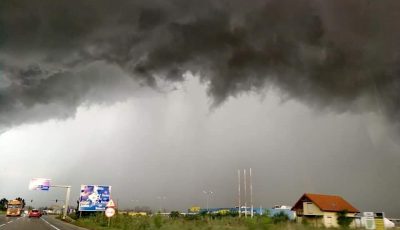 (UPDATE) ANM: Informare meteo de instabilitate atmosferică temporar accentuată