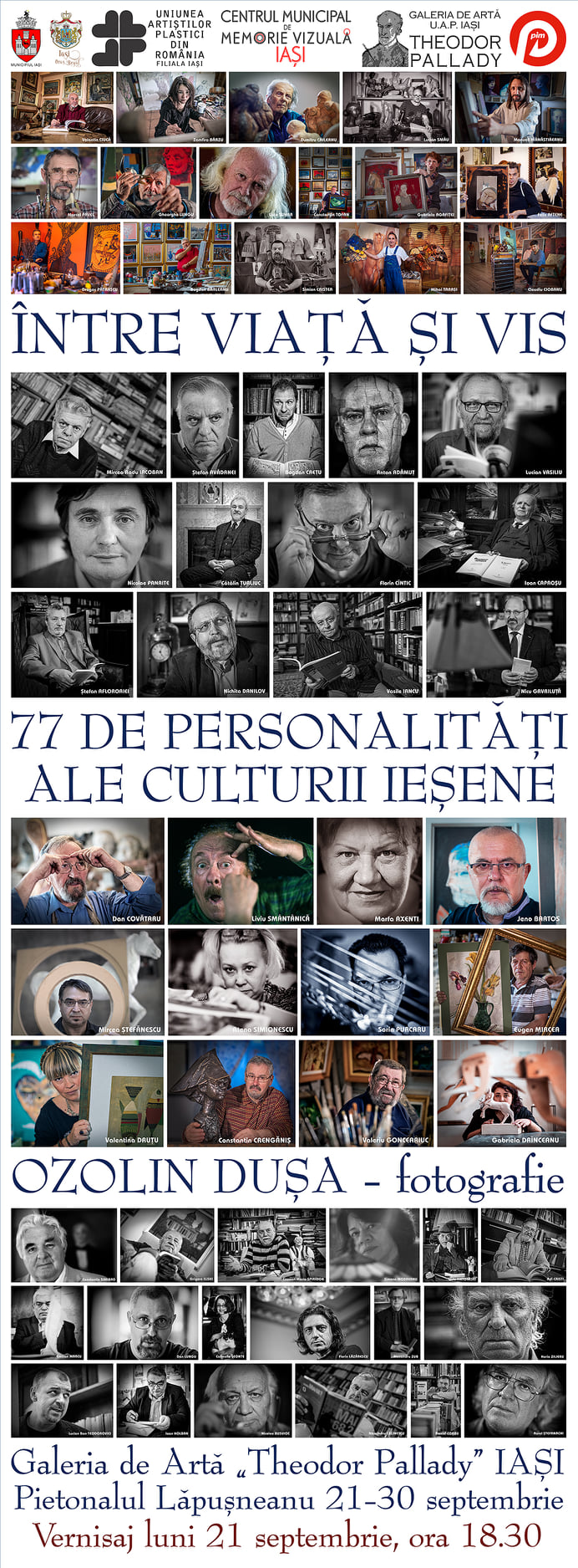 „ÎNTRE VIAȚĂ ȘI VIS – 77 DE PERSONALITĂȚI ALE CULTURII IEȘENE” – Ozolin Dușa. Bună Dimineaţa cu Adina Şuhan (18.09.2020)