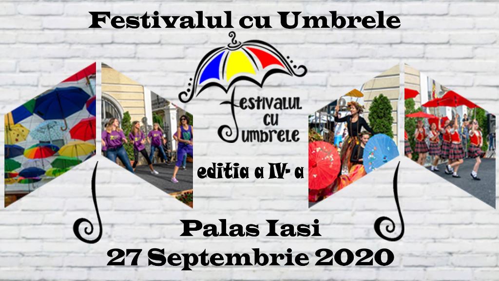 IAȘI: Festivalul cu umbrele (27 septembrie)