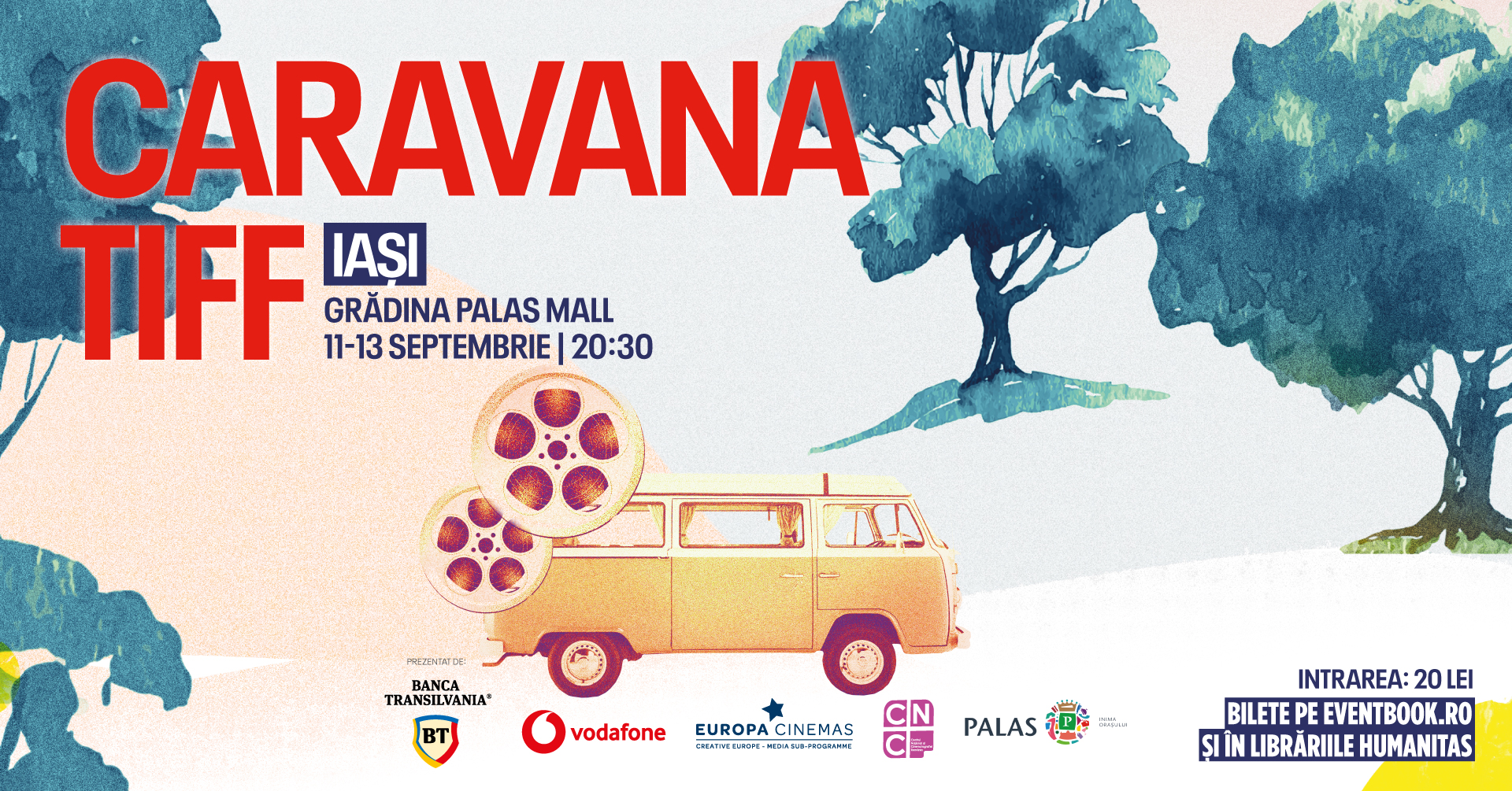 Caravana TIFF vine la Iași între 11 și 13 septembrie