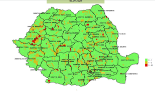 Analiza epidemologică pe judeţe pentru începerea anului şcolar