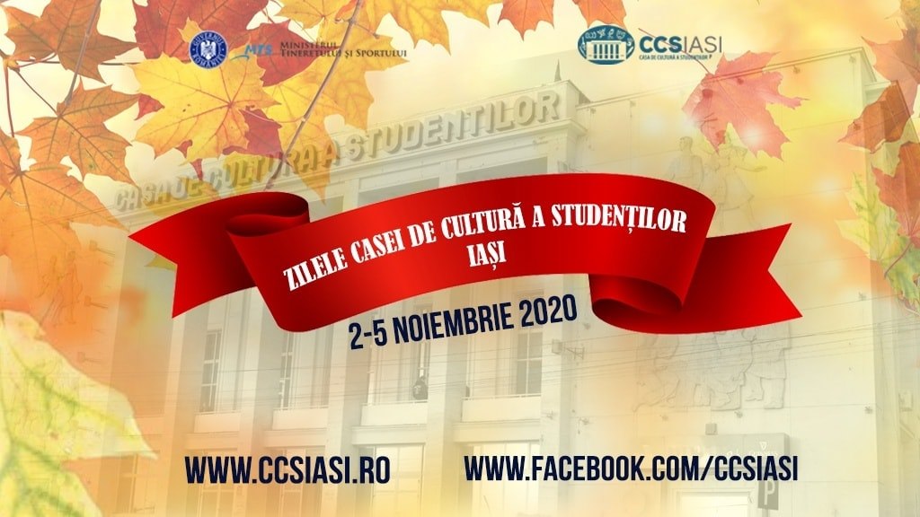 Zilele Casei de Cultură a Studenţilor Iaşi. Bună Dimineaţa cu Adina Şuhan (03.11.2020)