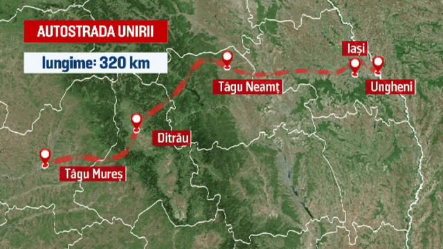 Autostrada Unirii | Au fost depuse oferte pentru reactualizarea studiului de fezabilitate pentru tronsonul Târgu Neamț-Iași-Ungheni