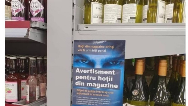 Ambasada României la Londra a cerut ca afișul discriminatoriu față de români să fie scos din hypermarket