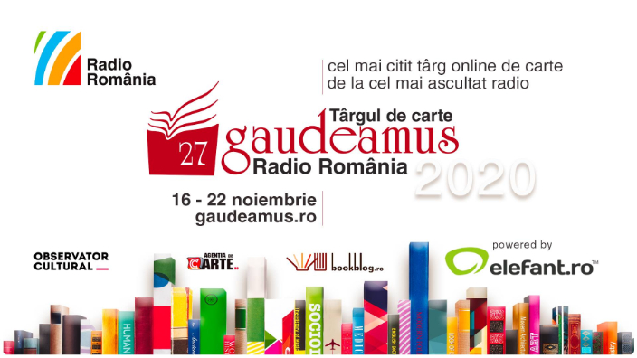 Târgul de Carte Gaudeamus Radio România. Ediție specială online, 16 – 22 noiembrie 2020