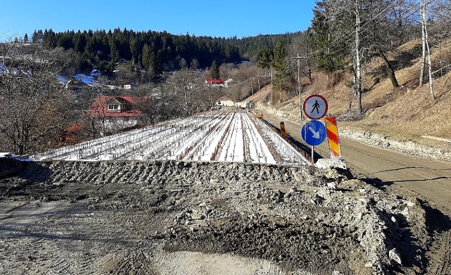 Au fost finalizate lucrările pe DN15 Bicaz – Poiana Largului