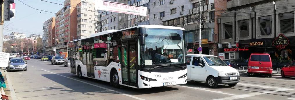 Modificare trasee autobuze în municipiul Iași