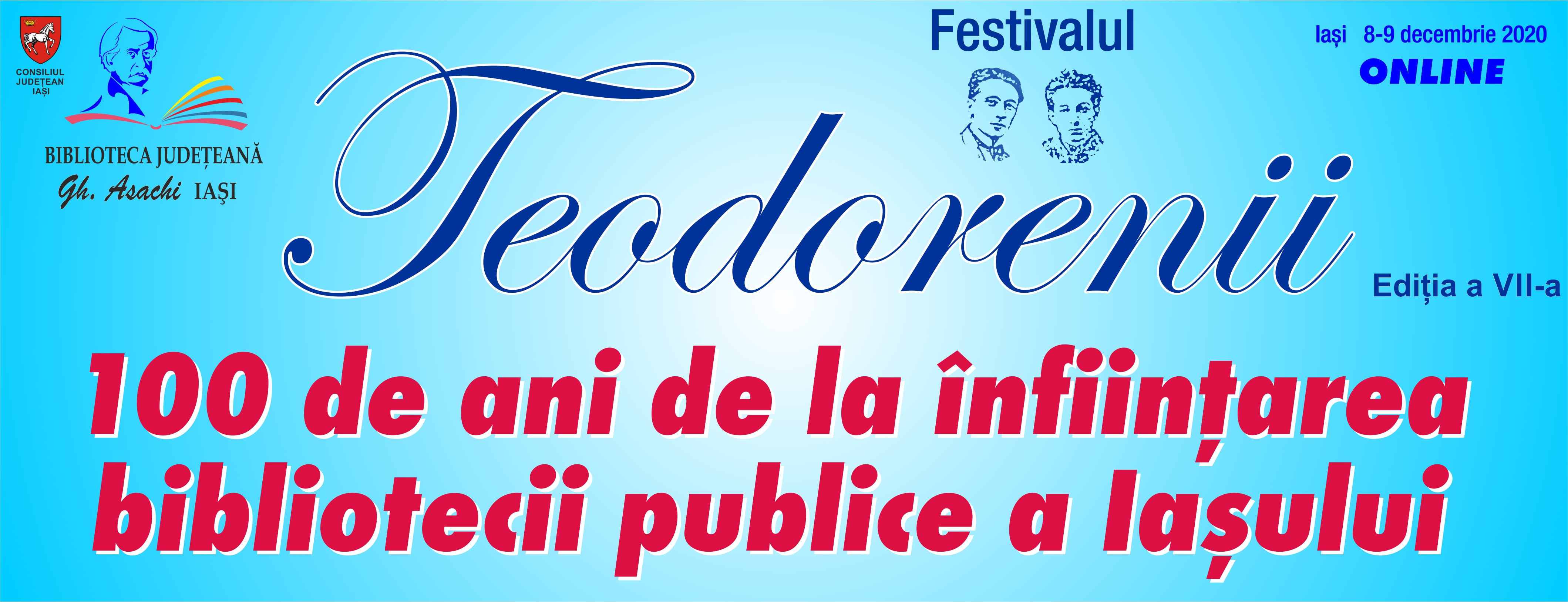 Festivalul „Teodorenii”, Ediția a VII-a, 8-9 decembrie 2020