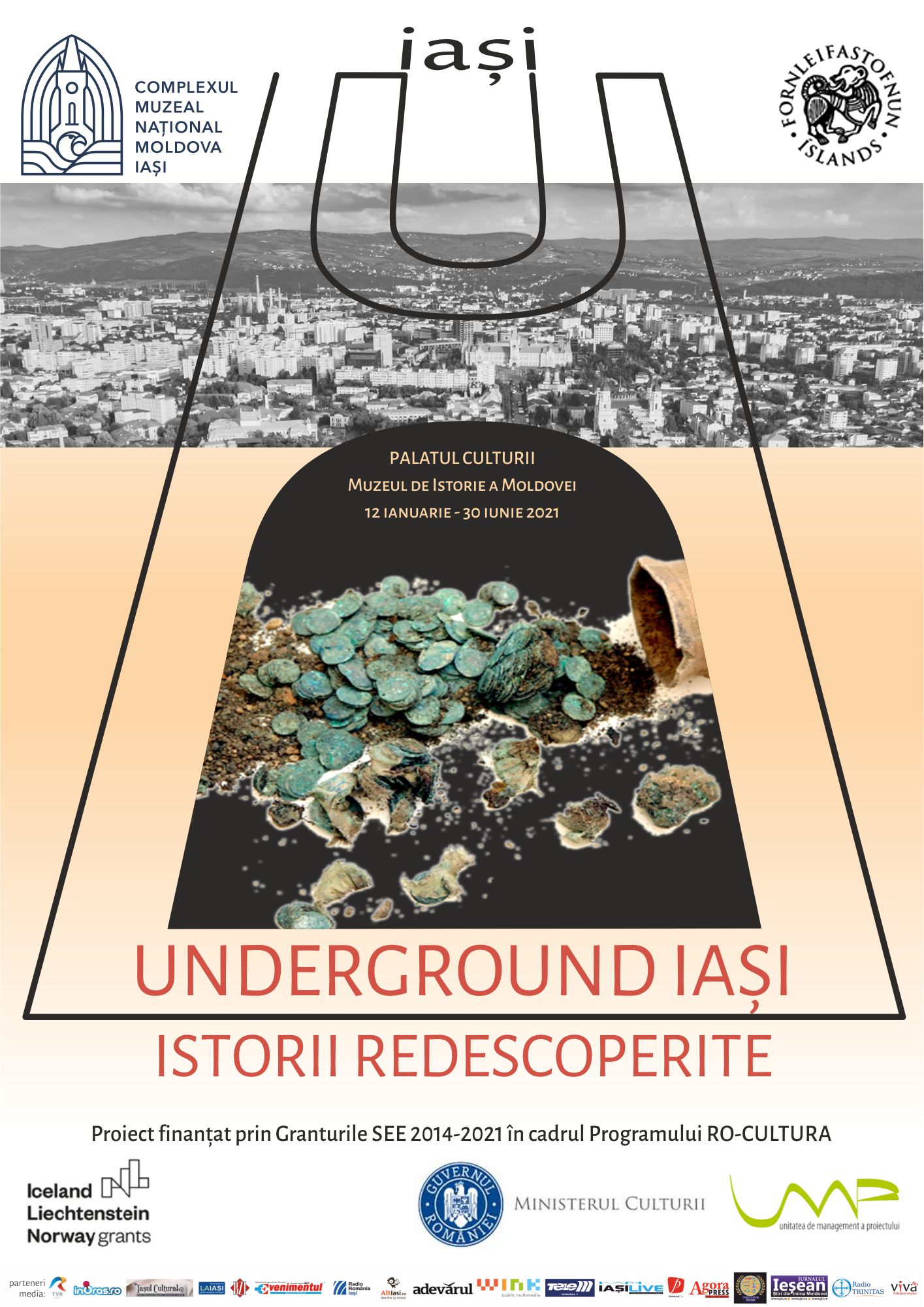 Expoziția „Underground Iași – Istorii redescoperite” la Palatul Culturii