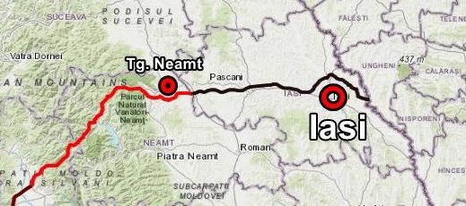 Traseul autostrăzii Târgu Neamţ – Iaşi – Ungheni, în consultare publică timp de o săptămână pe site-ul CNAIR