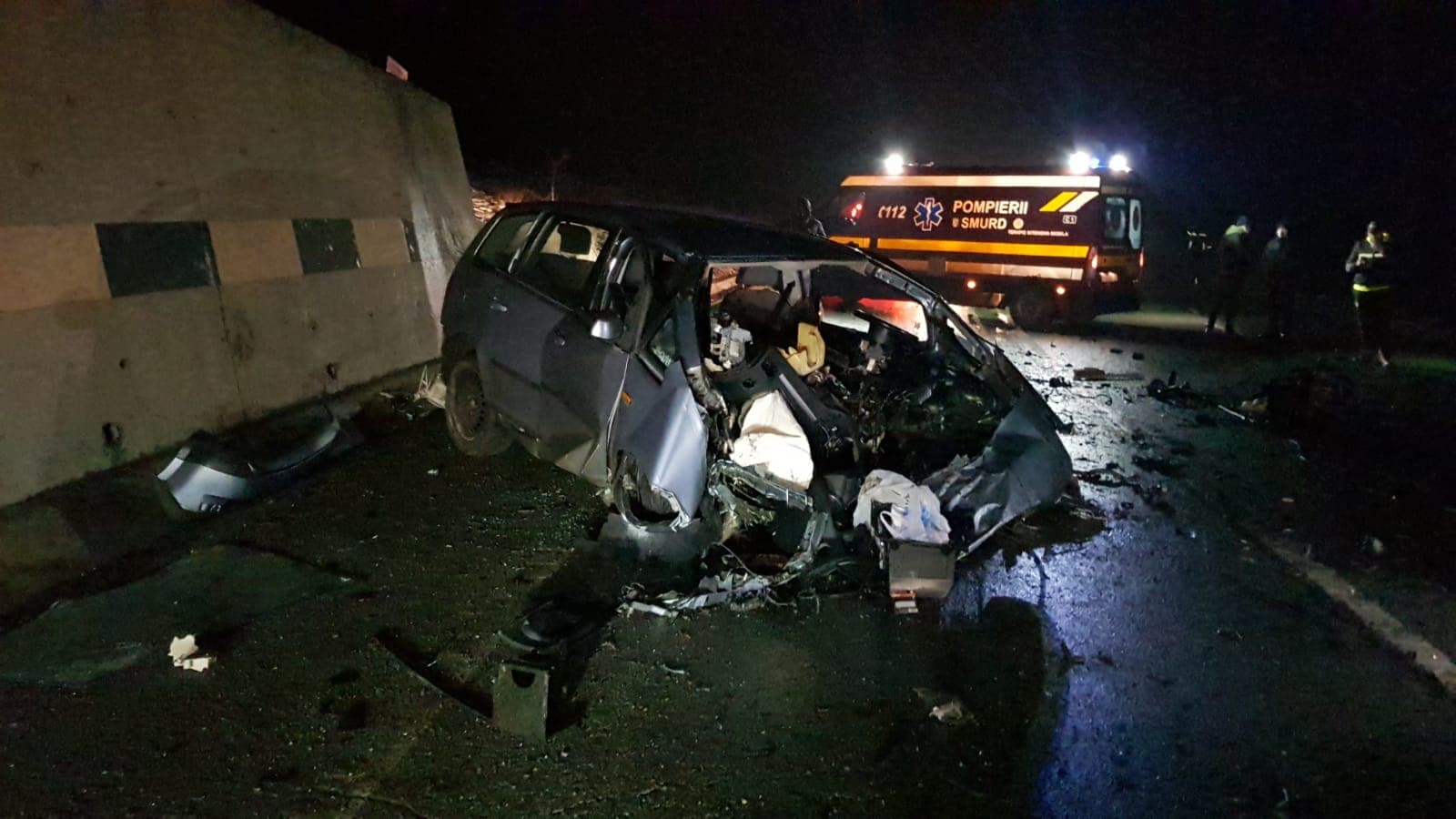 (FOTO) Accident mortal pe șoseaua de centură a Iașului. Un tânăr a decedat