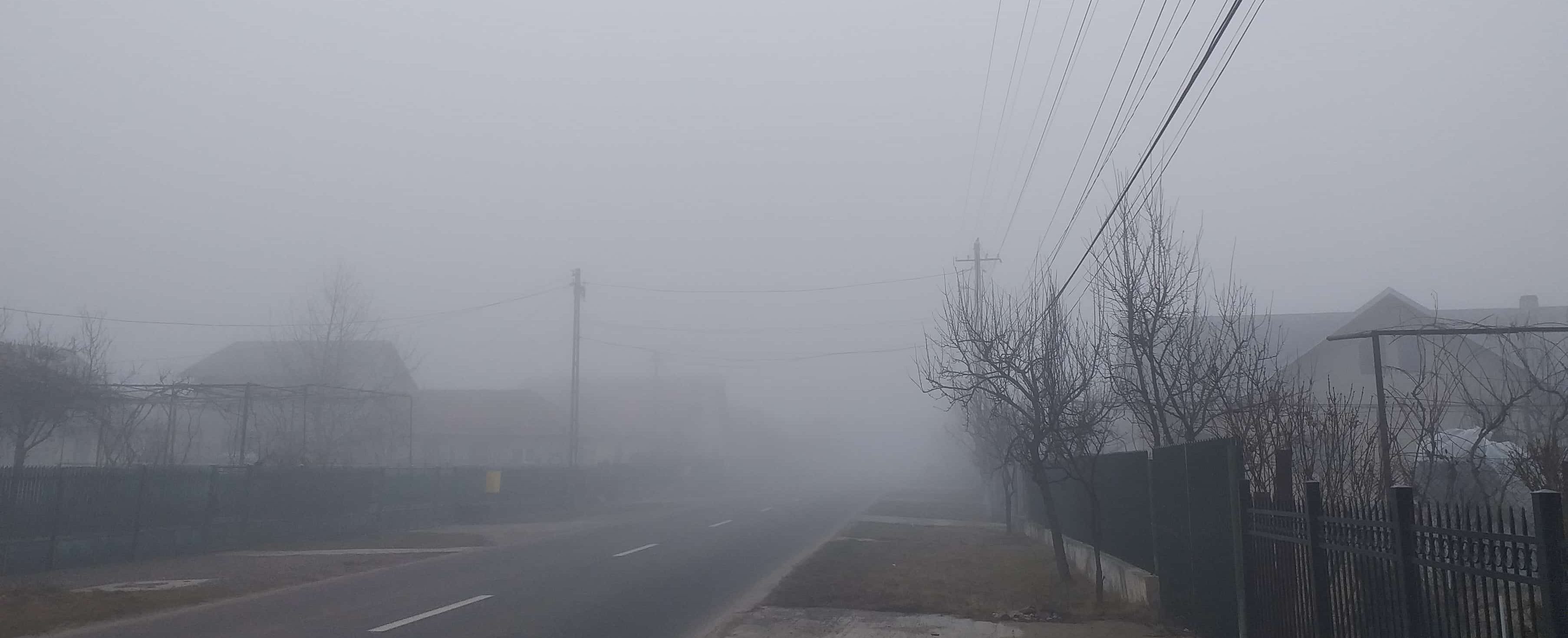 METEO: Atenționare COD GALBEN de ceață în județele Botoşani, Bacău și Neamț