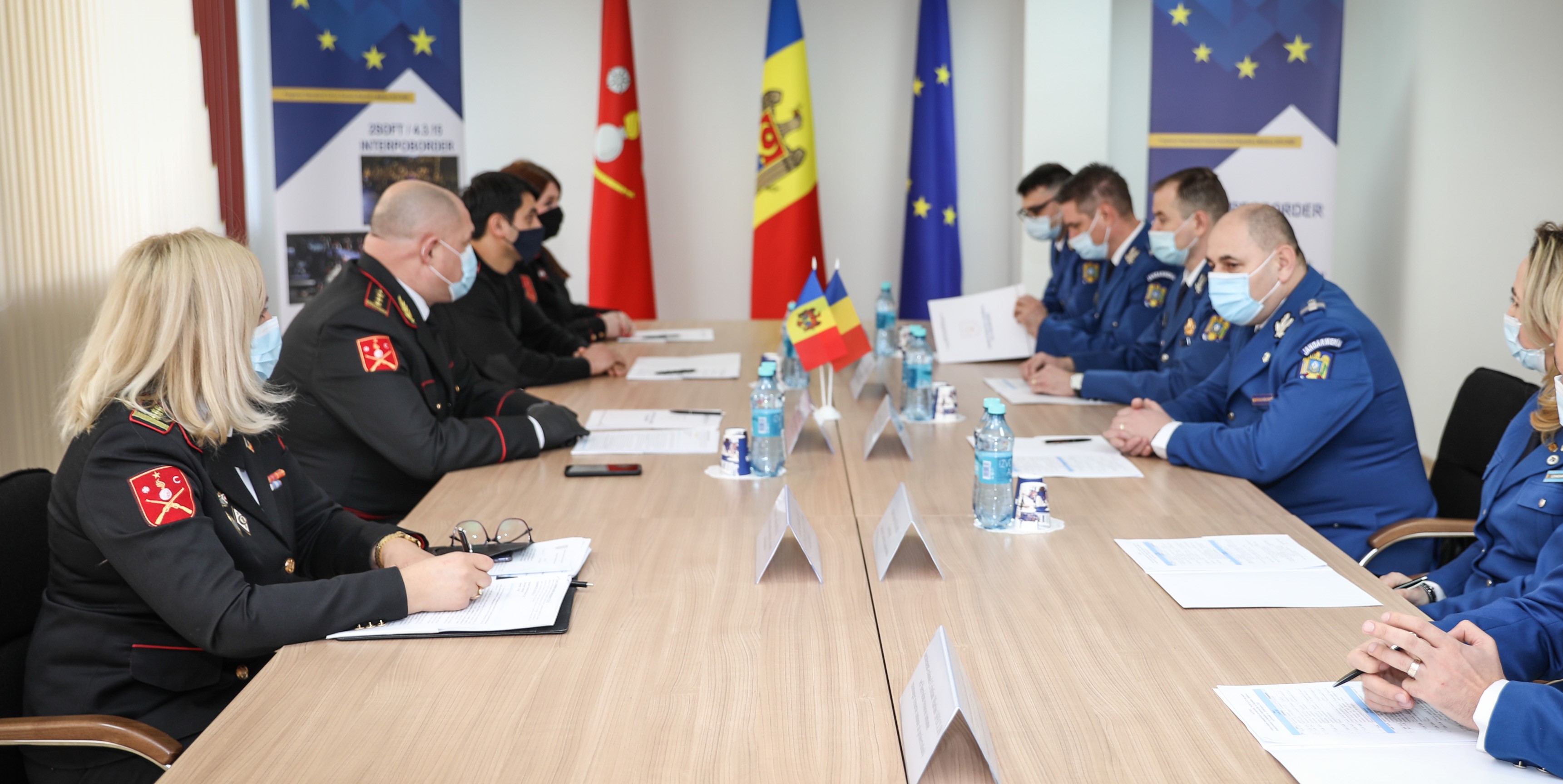 Lansare proiect cu finanțare externă nerambursabilă – parteneriat Inspectoratul de Jandarmi Județean Iași și Inspectoratul General de Carabinieri al Republicii Moldova