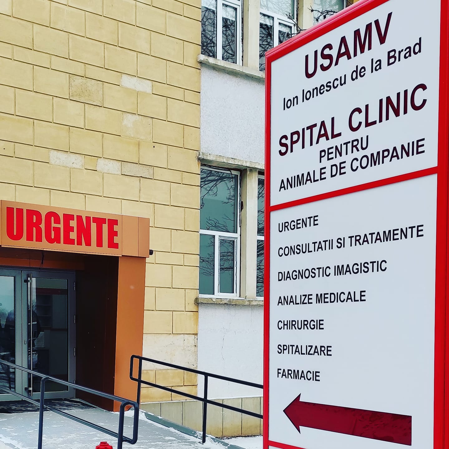 Spital Veterinar de Urgență pentru animale mici, la USAMV Iași