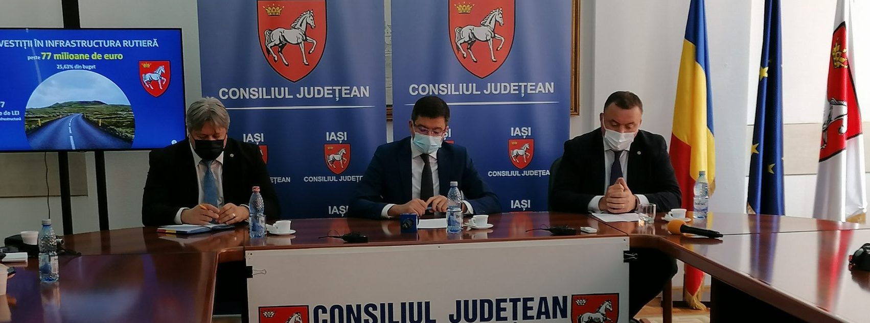 (AUDIO/FOTO) Iaşi: Bugetul judeţului, aprobat; consilierii PSD şi cei USR PLUS s-au abţinut de la vot