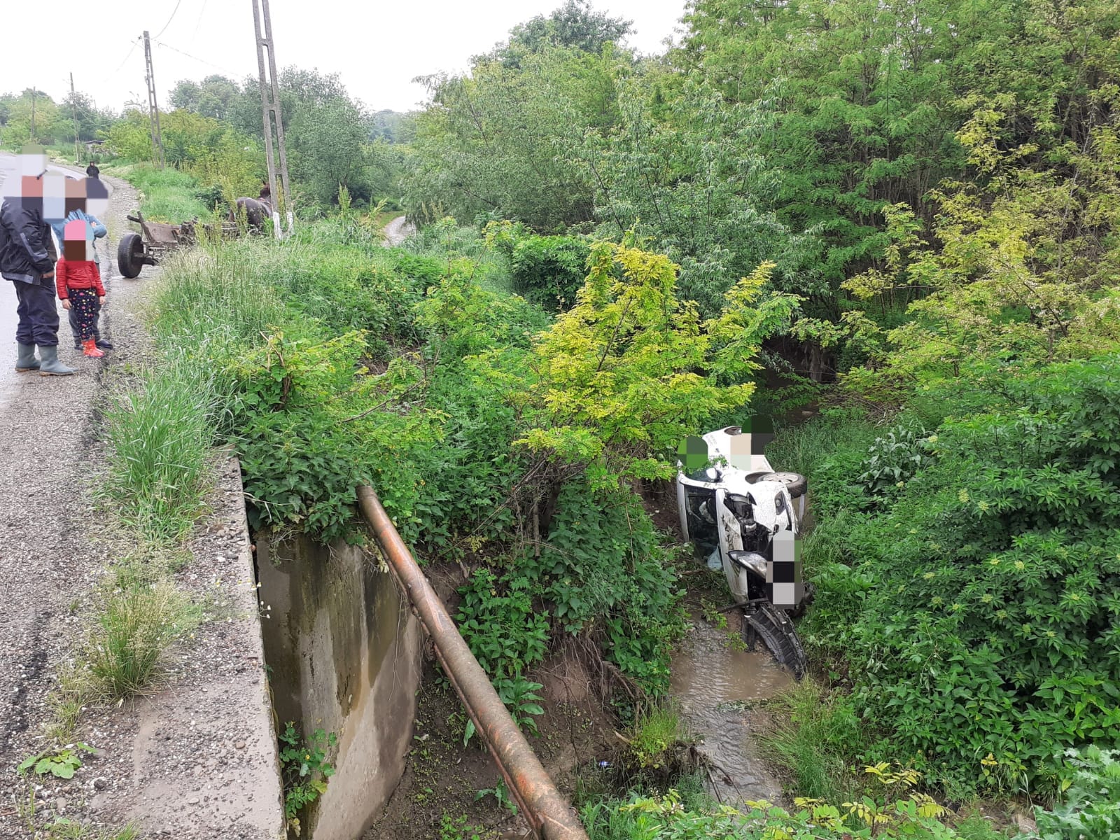 (FOTO) NEAMŢ: Accident rutier în com. Bahna, sat Izvoare