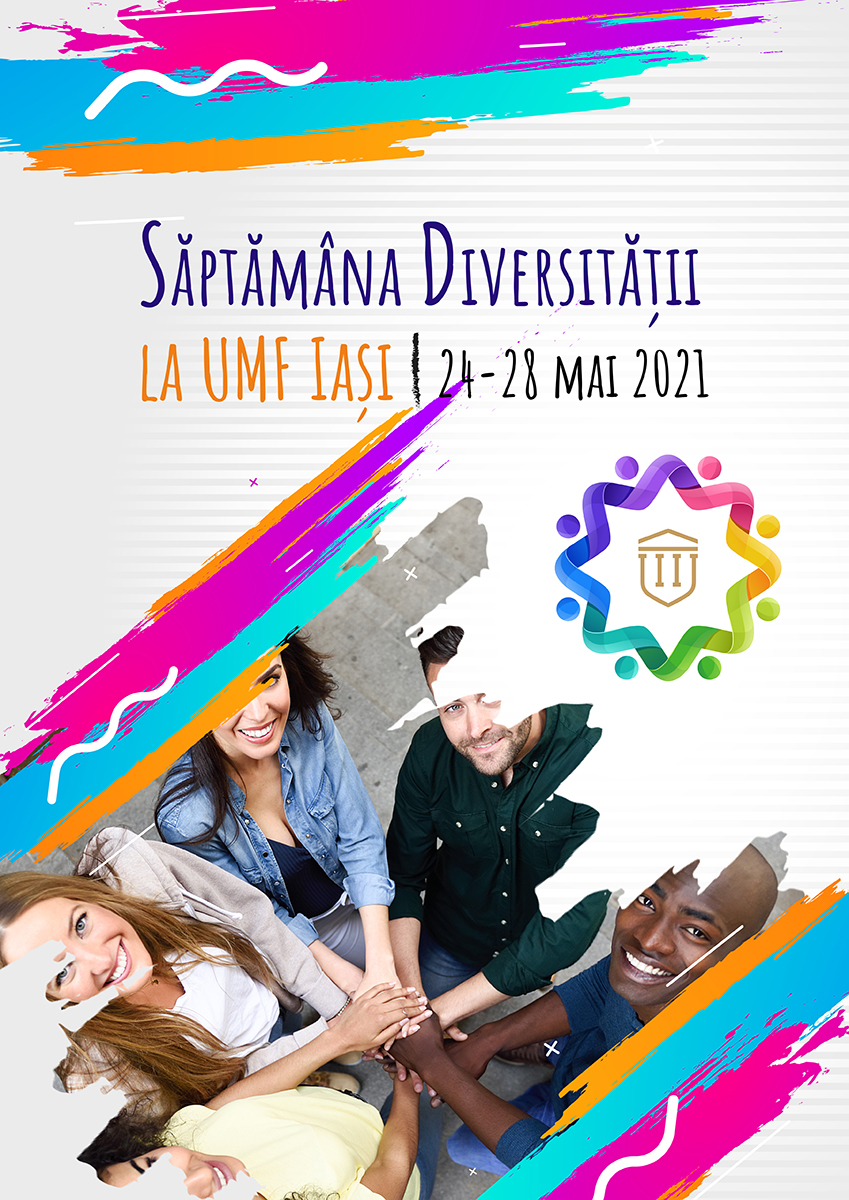 Săptămâna diversității la UMF Iași: 24-28 mai