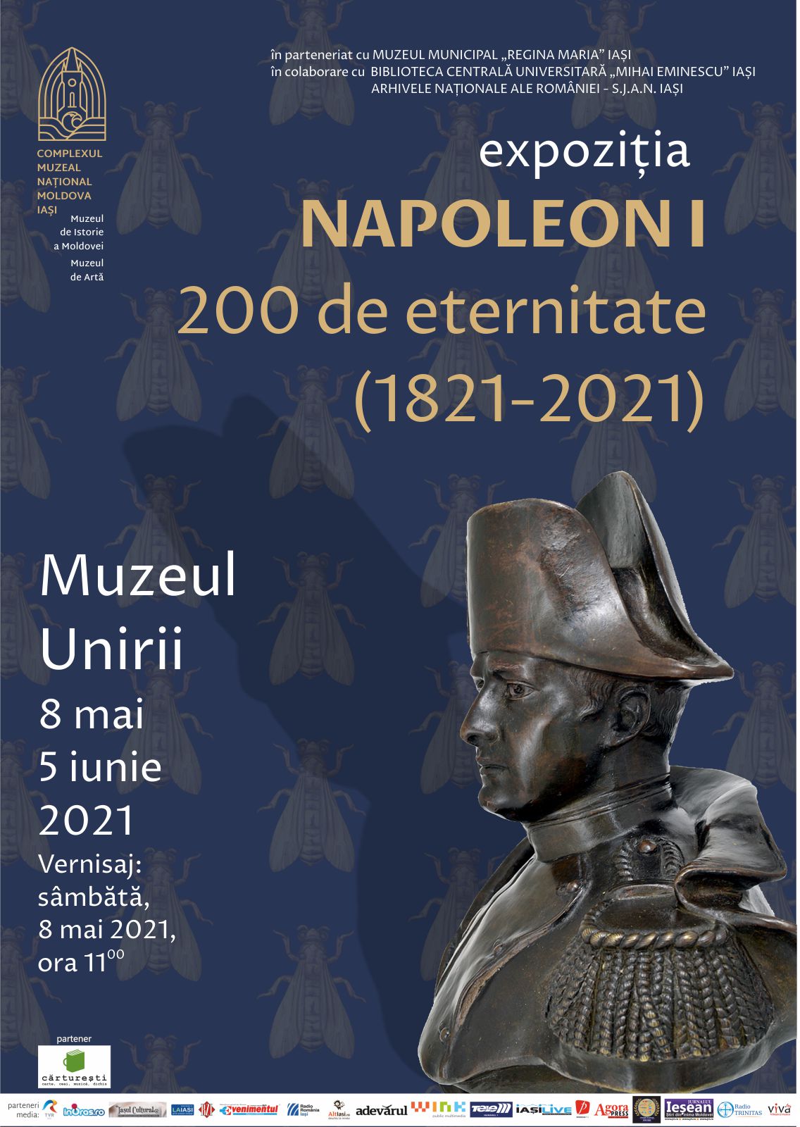 Expoziția „Napoleon I – 200 de ani de eternitate (1821-2021)”