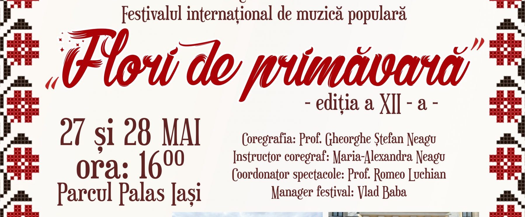 Festivalul Internațional de Muzică Populară „Flori de Primăvară”, ediția a XII-a, 27-28 mai 2021