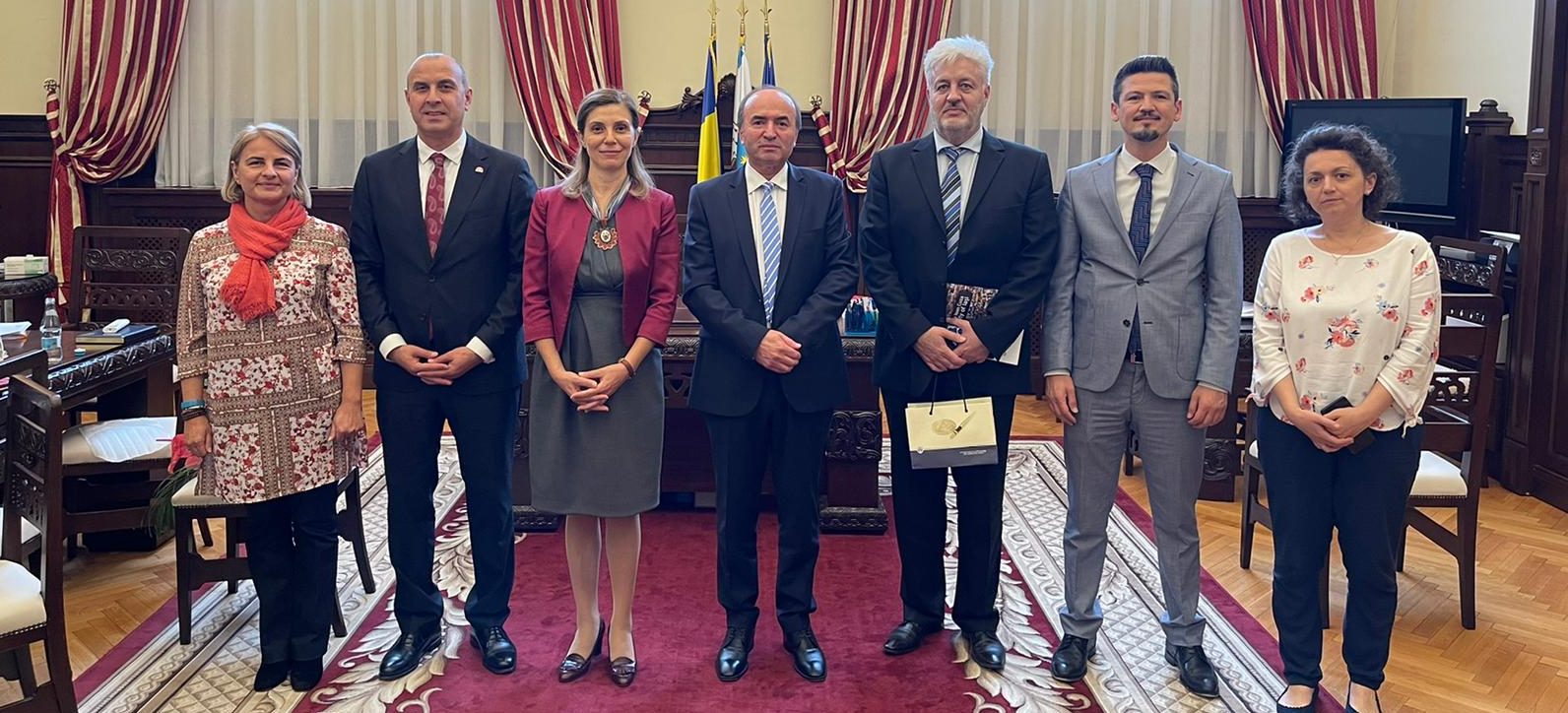 Ambasadorul Turciei în România, vizită oficială la Universitatea „Alexandru Ioan Cuza” din Iași