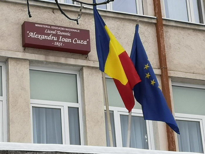 Elevii Liceului Teoretic „Alexandru Ioan Cuza” din Iaşi participă la activitățile care marchează finalizarea unui proiect Erasmus+