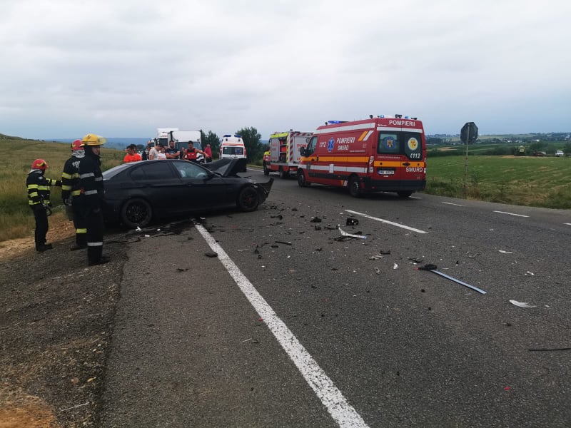 Suceava: Accident rutier cu două victime la Ilişeşti