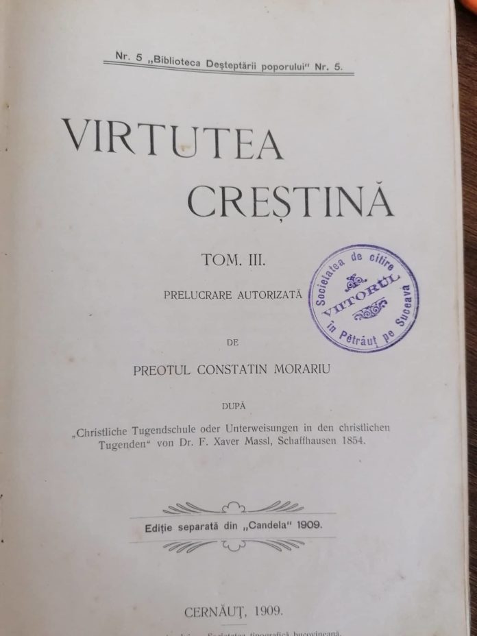 Cărțile din parohia Călinești sunt expuse la Memorialul Ipotești. Ala Sainenco la ”Bună dimineața”, cu Mihai Florin Pohoață – 30.07.2021.