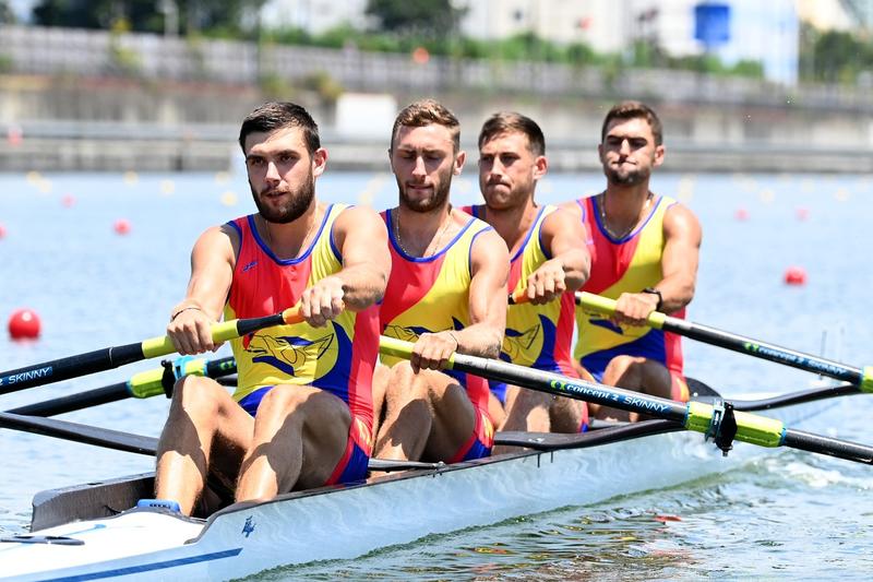 Argint olimpic pentru canotajul academic românesc în proba de 4 rame