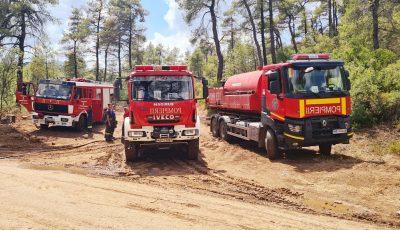 Pompierii români, din nou în misiune în teritorii greceşti afectate de incendii