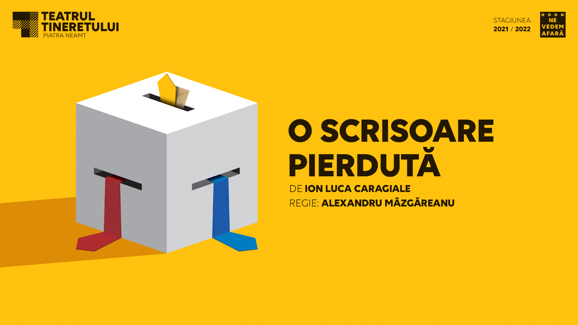 ✉ “O scrisoare pierdută”! Premieră la Teatrul Tineretului din Piatra Neamţ. Bună Dimineaţa cu Adina Şuhan (23.11.2021)