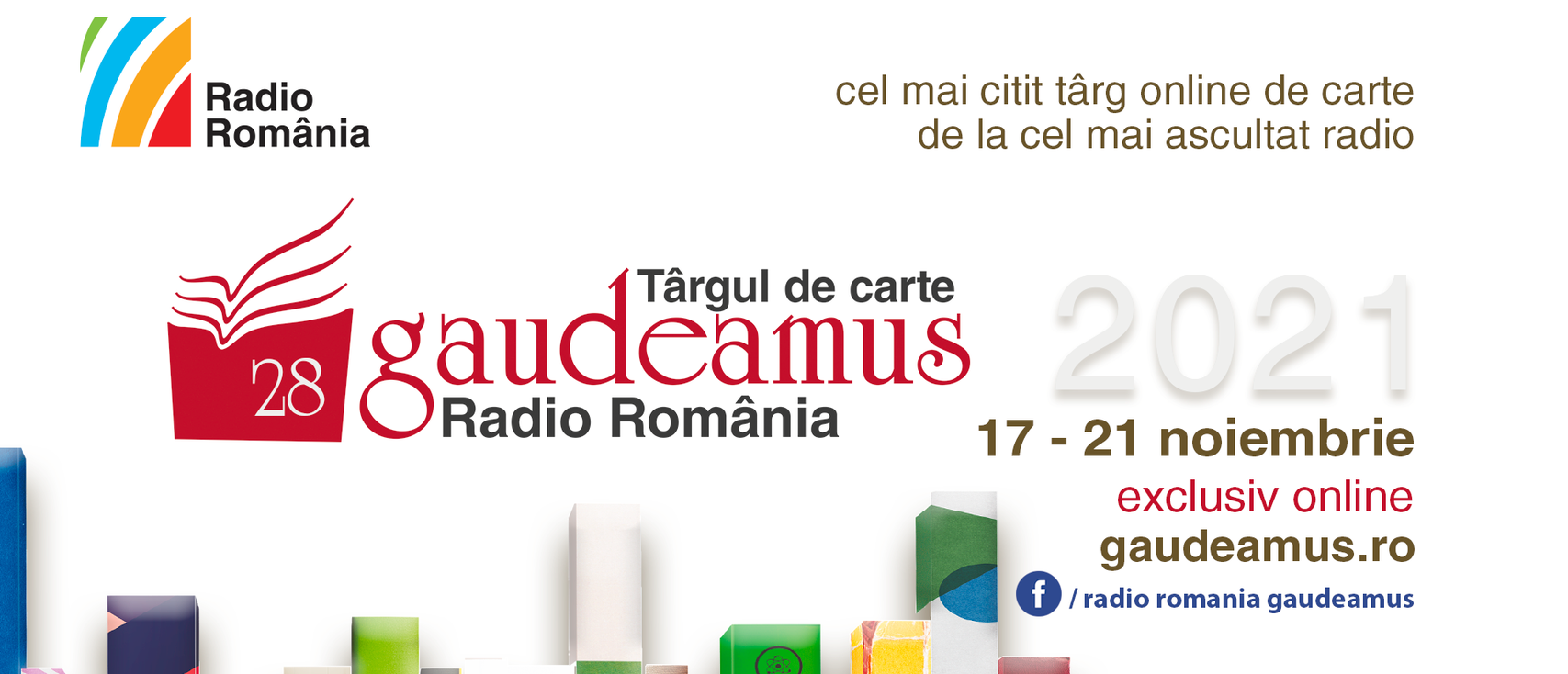 Cea de-a 28-a ediţie a Târgului de Carte Gaudeamus Radio România, în format online