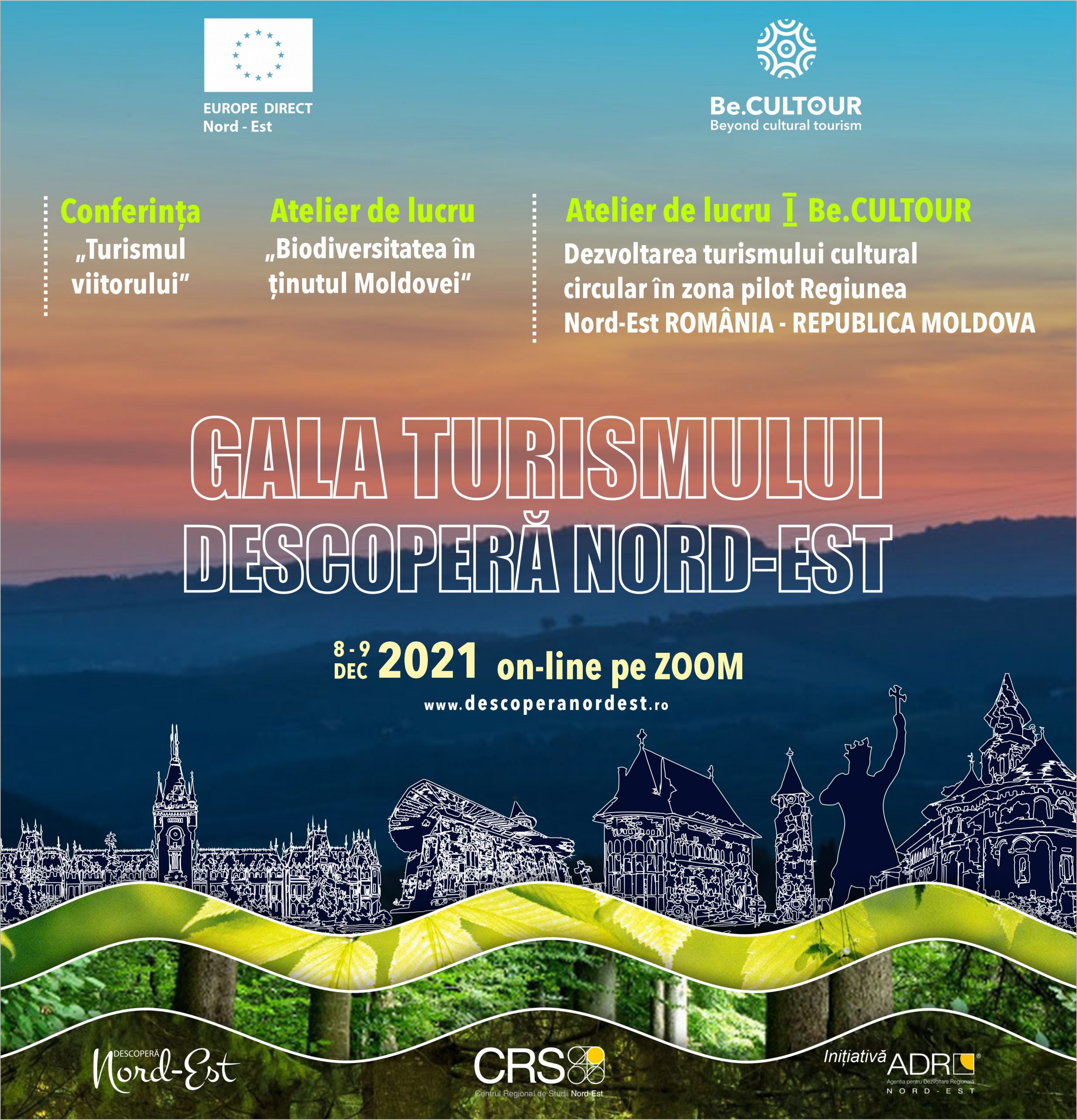 Gala Turismului „Descoperă Nord-Est” 8-9 decembrie