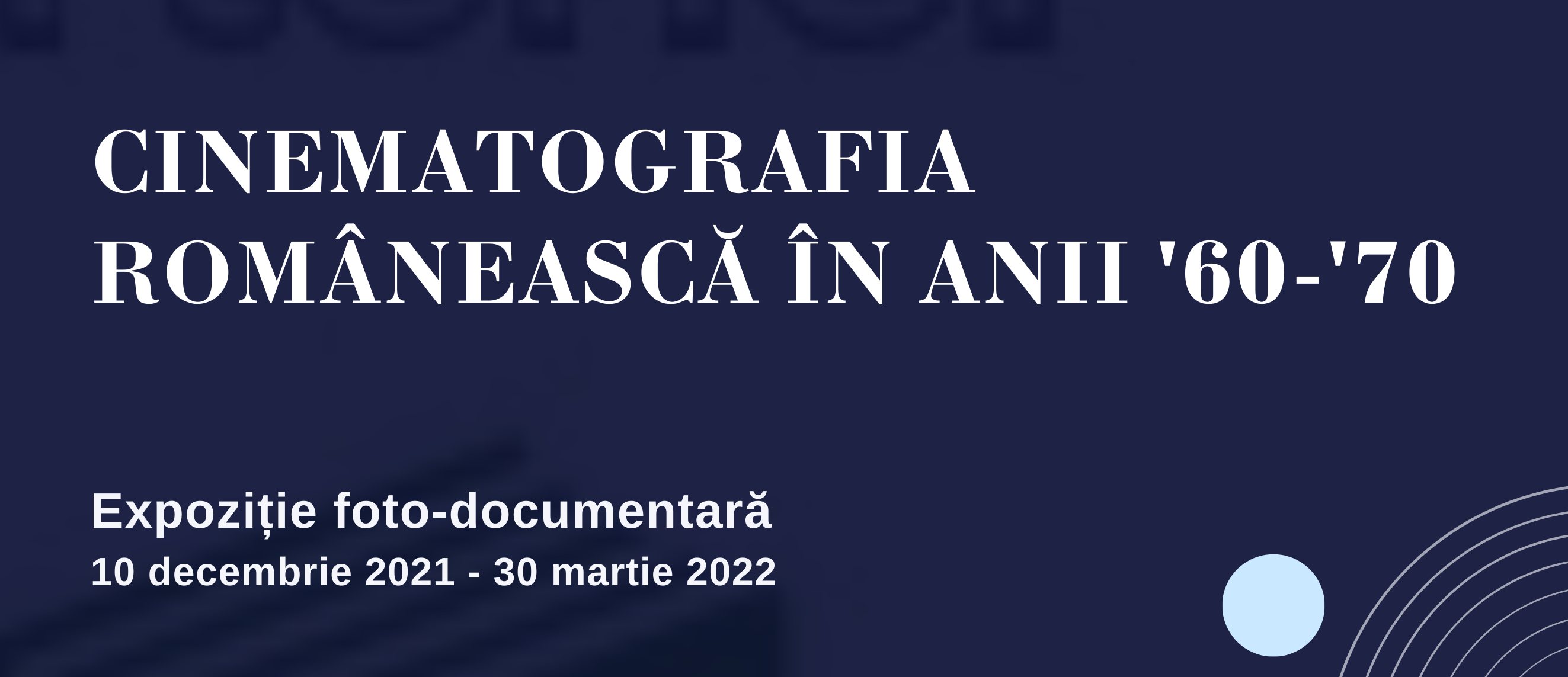 Palatul Culturii Iași: Expoziţia foto-documentară „Cinematografia românească în anii ’60 – ’70”