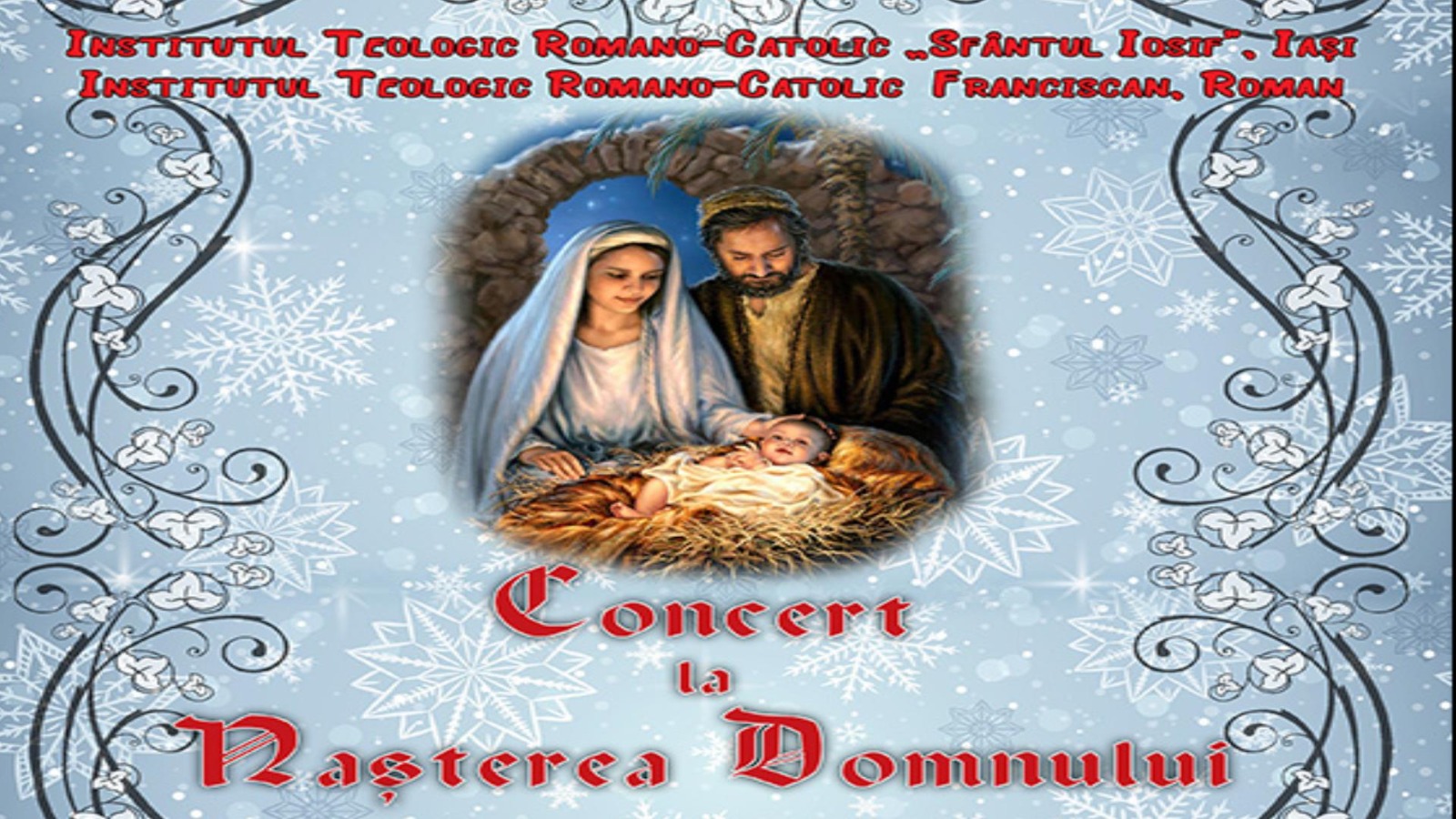 Concert la Naşterea Domnului -Seminarul Mare Diecezan din Iași şi Seminarul Franciscan din Roman