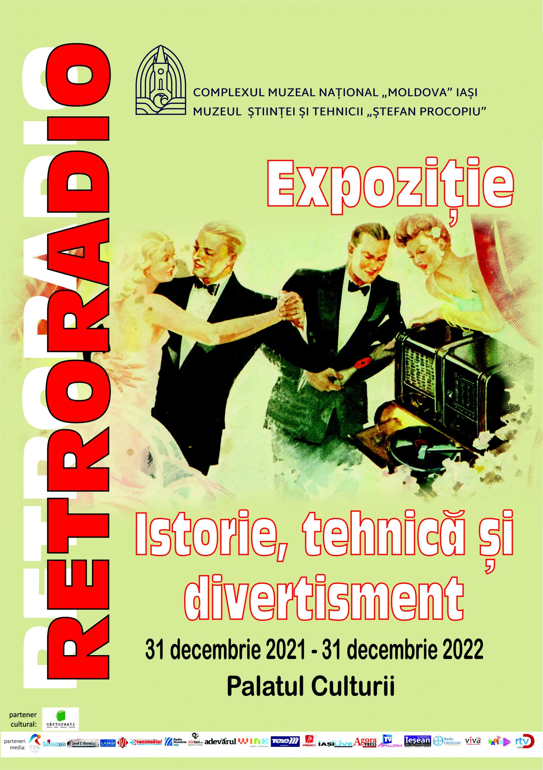 Expoziția „RetroRadio – Istorie, tehnică și divertisment” / Palatul Culturii