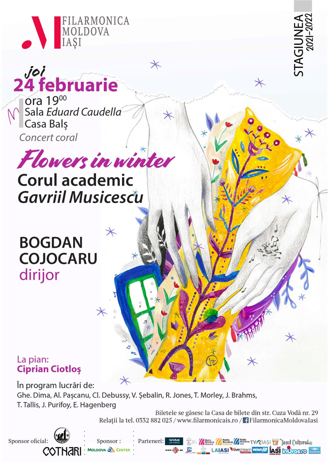 Filarmonica MOLDOVA din Iași vă invită pe 24 și 25 februarie 2022 la concert