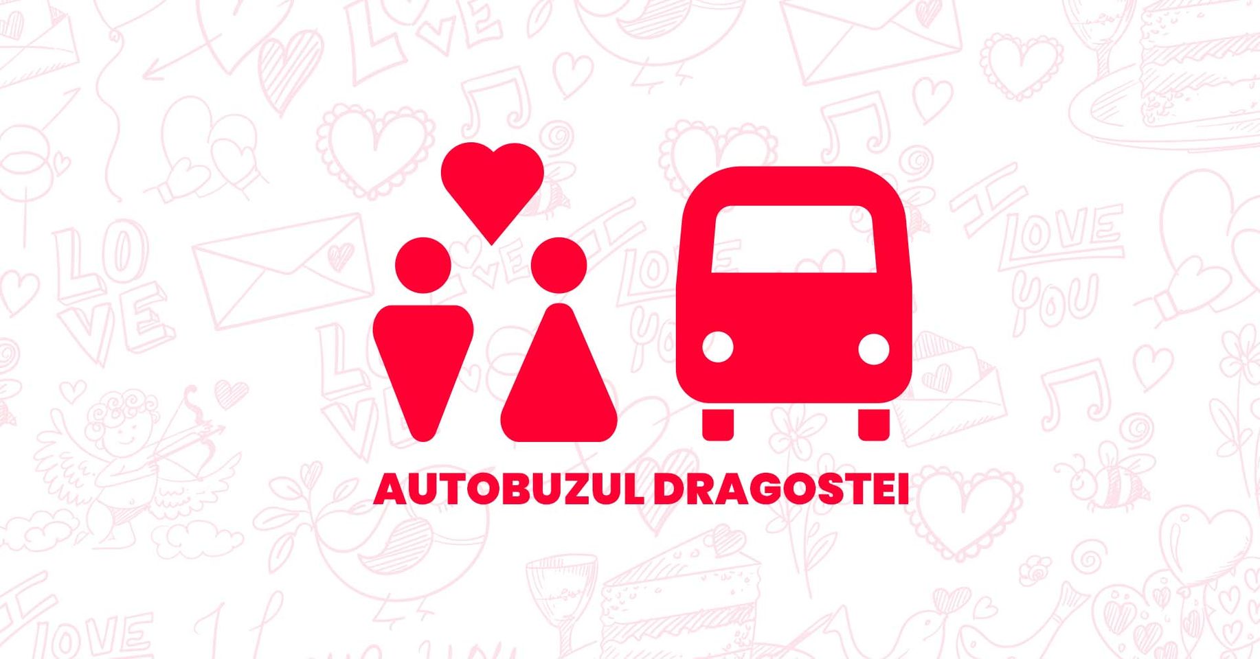 ‘Autobuzului Dragostei’ pe străzile Bacăului